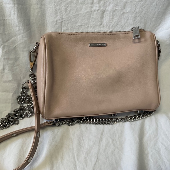 Rebecca Minkoff Blush Crossbody Bag with Silver Accents - Picture 2 of 11